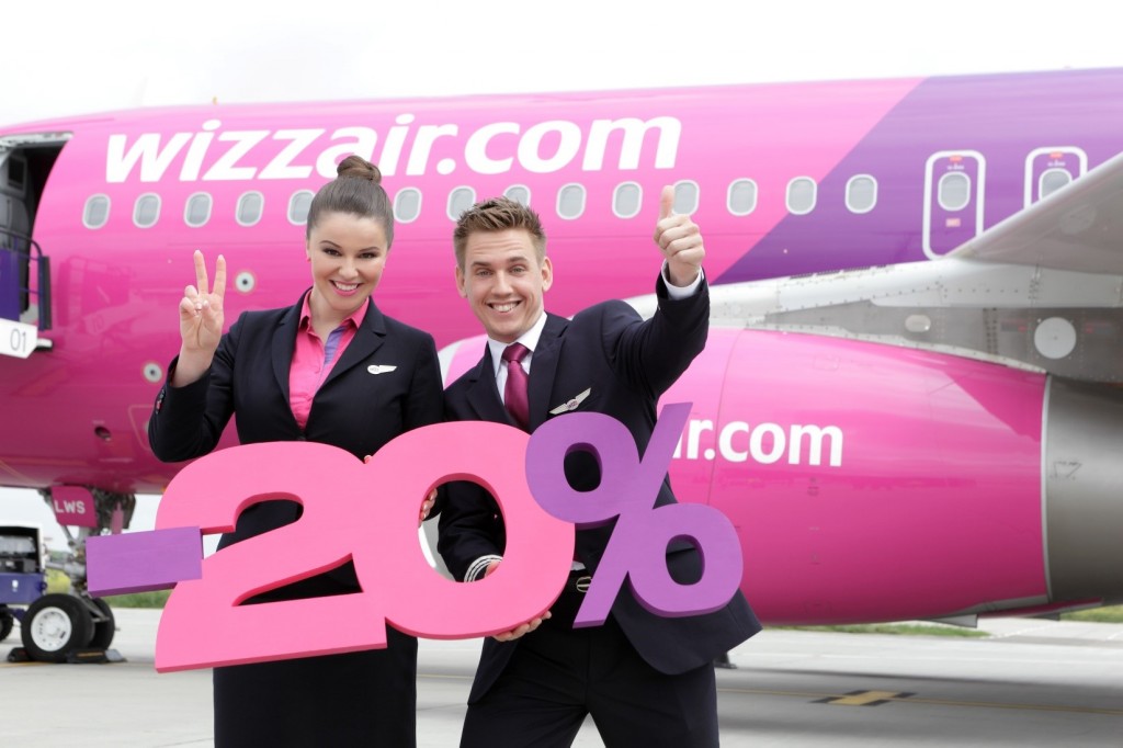 Wizz Air_03092013_Kiss Berny légiutas-kísérő és Böszörményi Ernő első tiszt