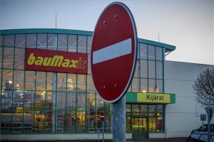  Baumax barkácsáruház Debrecenben 2015. január 21-én. A cég az idei második negyedévében kivonul Magyarországról, áprilisig bezárja a 14 magyarországi áruházát. MTI Fotó: Czeglédi Zsolt