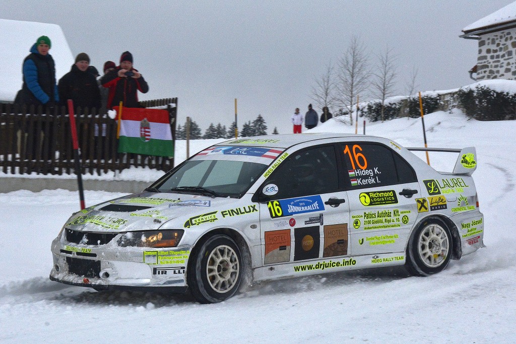HIDEG RALLY TEAM – Rally Liepāja Hideg Krisztián – Kerék István, Mitsubishi Lancer Evo IX 