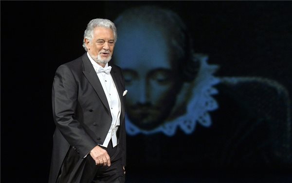Plácido Domingo spanyol tenor a Shakespeare-estély operagálán a Magyar Állami Operaházban 2016. február 6-án. MTI Fotó: Máthé Zoltán 
