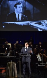  Áder János köztársasági elnök beszédet mond a Cziffra 1956 címmel rendezett díszelőadáson az Erkel színházban 2016. október 22-én. MTI Fotó: Máthé Zoltán 