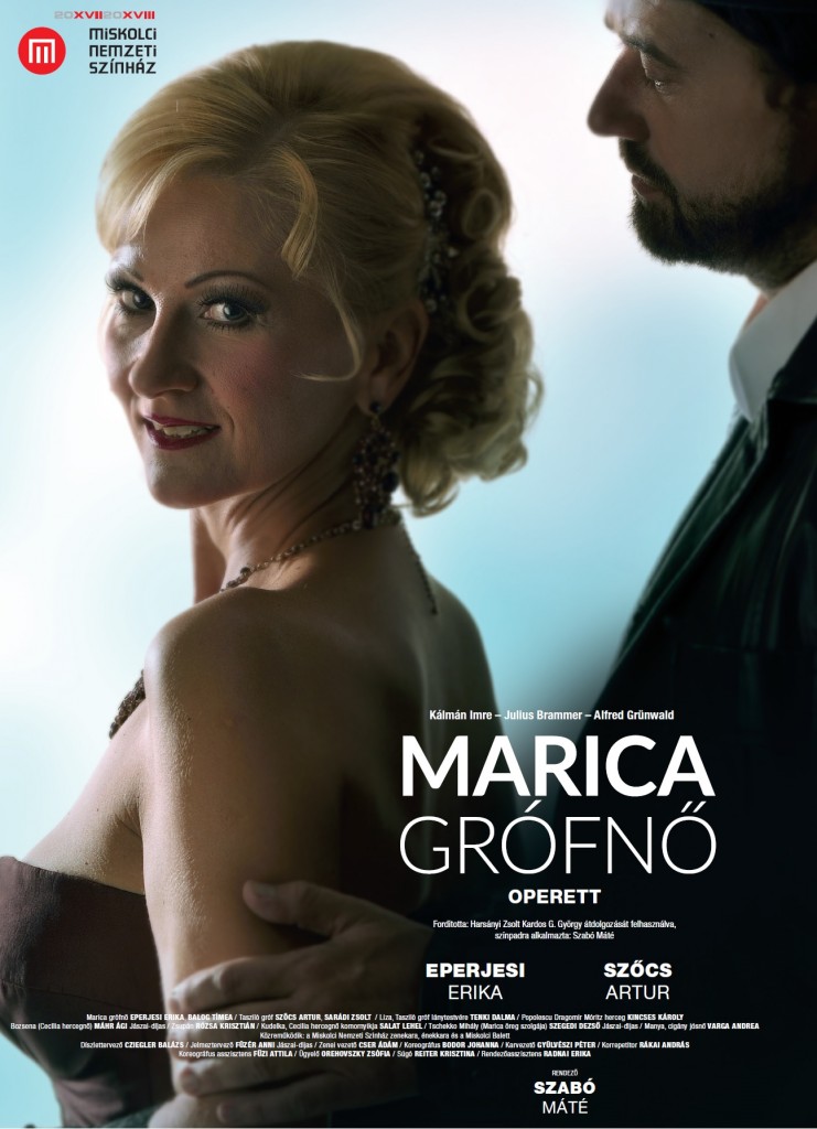 Marica grófnő plakát